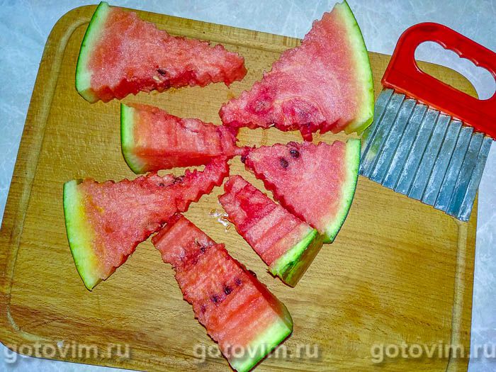 Фотографии рецепта Маринованные арбузы , 02 Маринованные арбузы , Шаг 02
