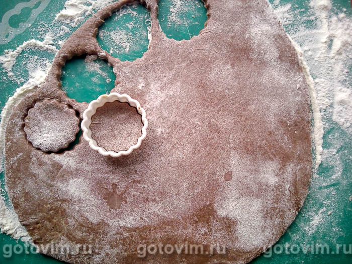 Фотографии рецепта Коржики на сметане, 04 Коржики на сметане, Шаг 04