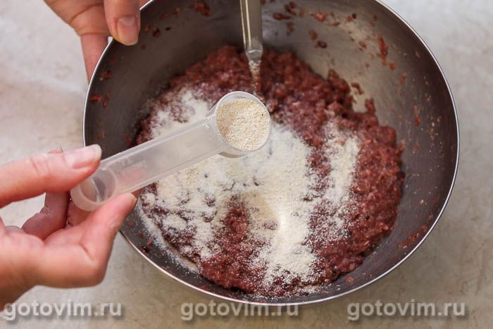 Фотографии рецепта Котлеты из куриных сердечек с грибами, 06 Котлеты из куриных сердечек с грибами, Шаг 06