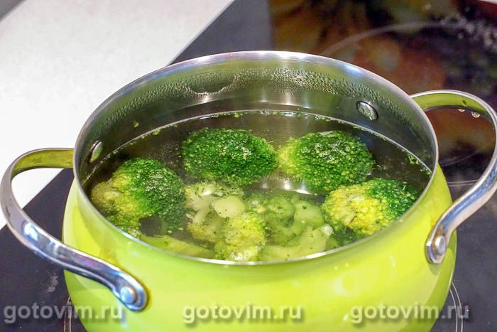 Фотографии рецепта Котлеты из брокколи, 01 Котлеты из брокколи, Шаг 01