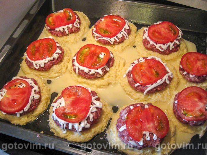Фотографии рецепта Котлеты на картофельной подушке, 07 Котлеты на картофельной подушке, Шаг 07