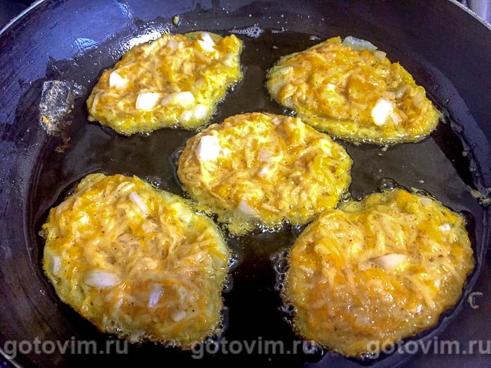 Фотографии рецепта Овощные котлеты из картофеля с тыквой, 04 Овощные котлеты из картофеля с тыквой, Шаг 04