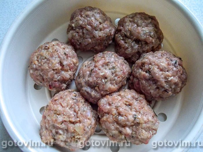 Фотографии рецепта Котлеты из кролика на пару, 06 Котлеты из кролика на пару, Шаг 06