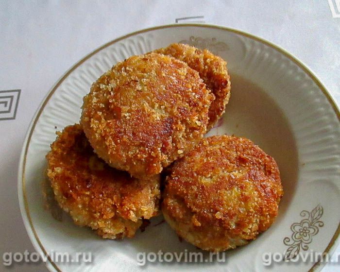 Фотографии рецепта Котлеты куриные с картошкой в мультиварке, 05 Котлеты куриные с картошкой в мультиварке, Шаг 05