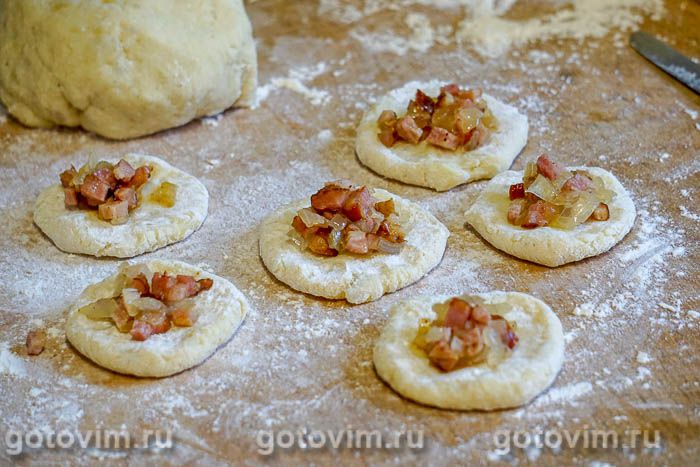 Фотографии рецепта Кропкакор - картофельные клёцки с беконом по-щведски, 06 Кропкакор - картофельные клёцки с беконом по-щведски, Шаг 06