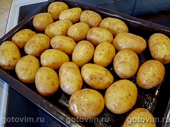 Фотографии рецепта Печеная картошка в духовке, 01 Печеная картошка в духовке, Шаг 01
