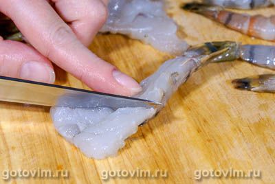 Фотографии рецепта Креветки в хрустящей панировке, 02 Креветки в хрустящей панировке, Шаг 02
