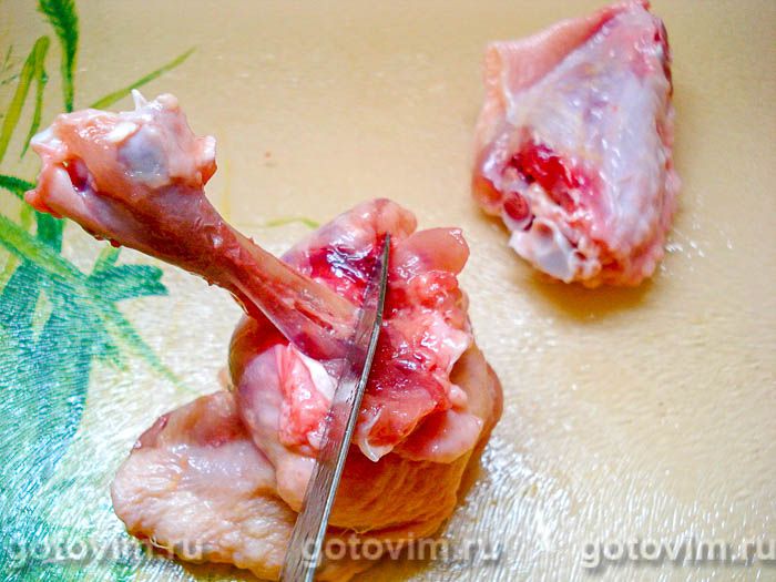 Фотографии рецепта Куриные крылышки бон бон, 01 Куриные крылышки бон бон, Шаг 01