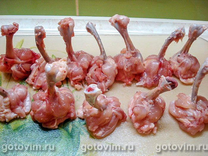 Фотографии рецепта Куриные крылышки бон бон, 02 Куриные крылышки бон бон, Шаг 02