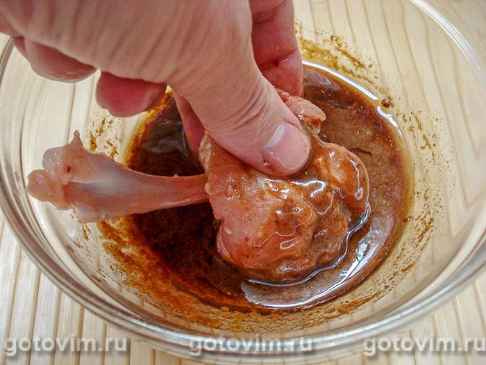 Фотографии рецепта Куриные крылышки бон бон, 04 Куриные крылышки бон бон, Шаг 04
