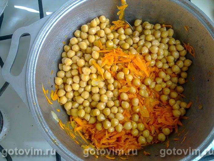 Фотографии рецепта Кюфта-шурпа с нутом, 03 Кюфта-шурпа с нутом, Шаг 03