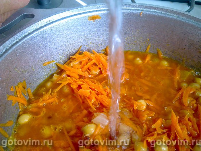 Фотографии рецепта Кюфта-шурпа с нутом, 05 Кюфта-шурпа с нутом, Шаг 05