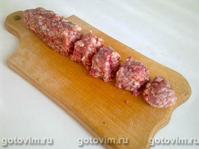 Фотографии рецепта Кюфта-шурпа с нутом, 07 Кюфта-шурпа с нутом, Шаг 07