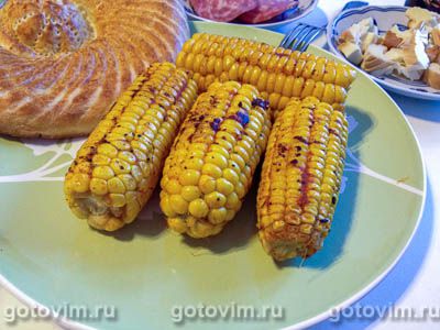 Фотография рецепта Варёная кукуруза со смесью Magic Dust Фотография рецепта Варёная кукуруза со смесью Magic Dust