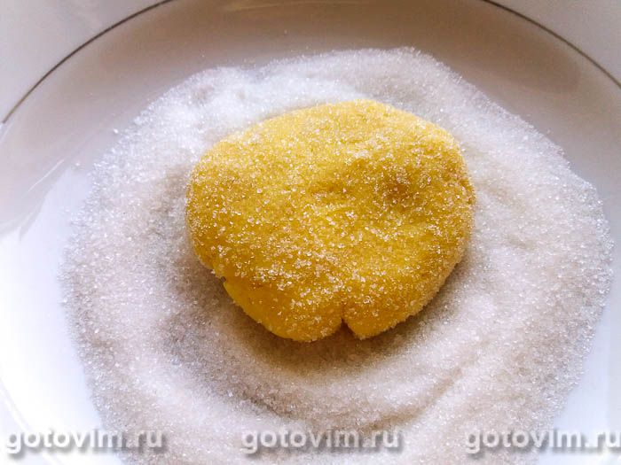 Фотографии рецепта Кукурузное печенье, 06 Кукурузное печенье, Шаг 06