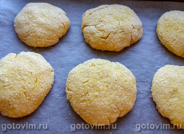Фотографии рецепта Кукурузное печенье, 08 Кукурузное печенье, Шаг 08