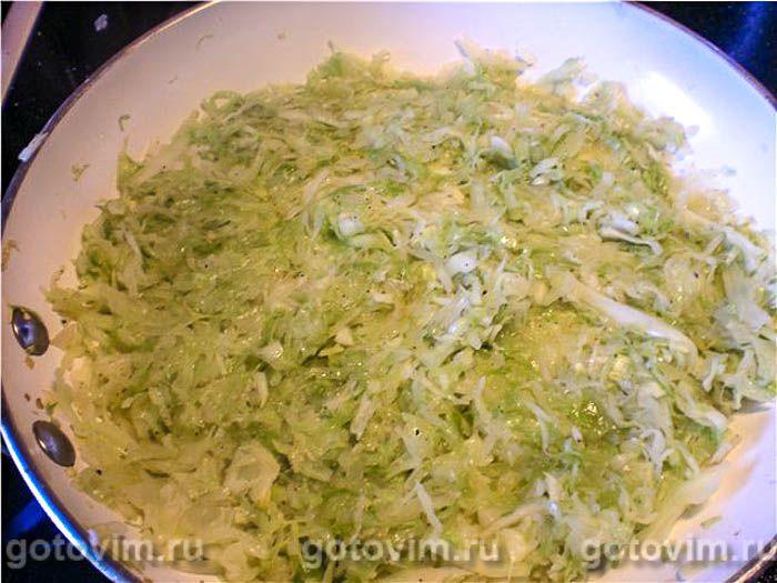 Фотографии рецепта Кулебяка с кроликом, рисом и овощами, 02 Кулебяка с кроликом, рисом и овощами, Шаг 02