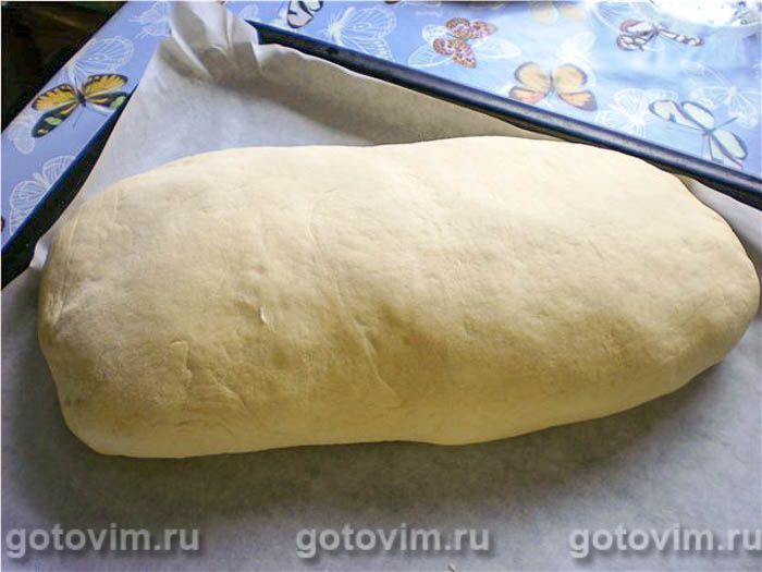 Фотографии рецепта Кулебяка с кроликом, рисом и овощами, 09 Кулебяка с кроликом, рисом и овощами, Шаг 09