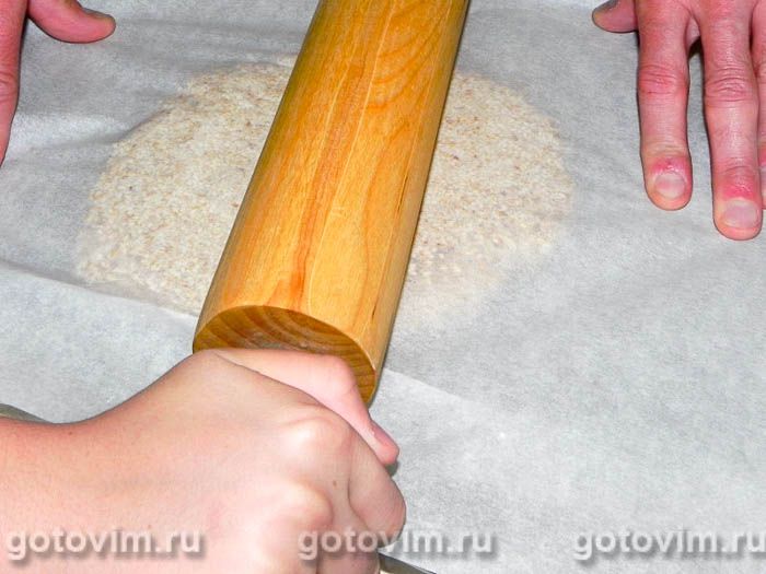 Фотографии рецепта Кунжутные козинаки к мороженому, 05 Кунжутные козинаки к мороженому, Шаг 05