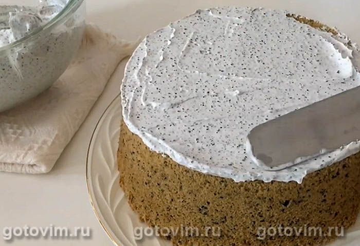 Фотографии рецепта Торт кунжутный, 01 Торт кунжутный, Шаг 01