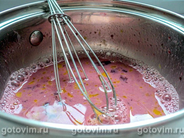 Фотографии рецепта Курд из черной смородины и шоколада, 06 Курд из черной смородины и шоколада, Шаг 06