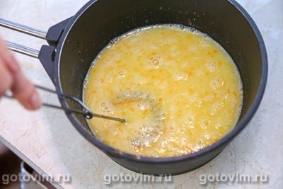Фотографии рецепта Апельсиновый курд, 05 Апельсиновый курд, Шаг 05