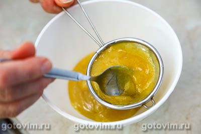 Фотографии рецепта Апельсиновый курд, 07 Апельсиновый курд, Шаг 07