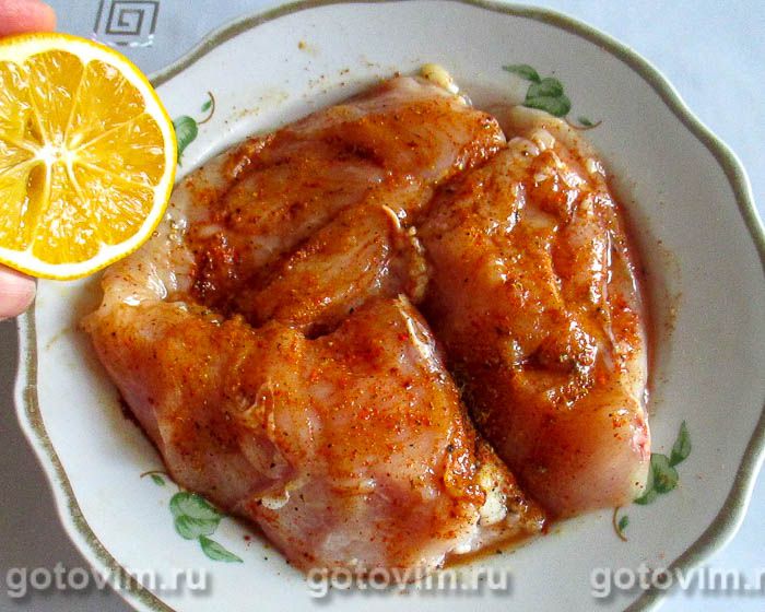 Фотографии рецепта Кармашки из куриной грудки с сыром, 03 Кармашки из куриной грудки с сыром, Шаг 03