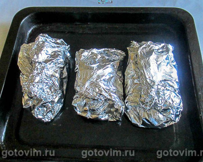 Фотографии рецепта Кармашки из куриной грудки с сыром, 06 Кармашки из куриной грудки с сыром, Шаг 06