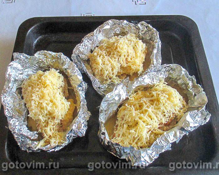 Фотографии рецепта Кармашки из куриной грудки с сыром, 07 Кармашки из куриной грудки с сыром, Шаг 07