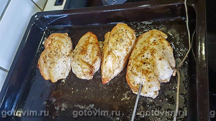 Фотографии рецепта Запеченные куриные грудки в горчичном маринаде с каперсами, 02 Запеченные куриные грудки в горчичном маринаде с каперсами, Шаг 02