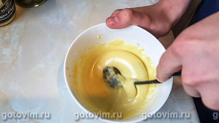 Фотографии рецепта Запеченные куриные грудки в горчичном маринаде с каперсами, 04 Запеченные куриные грудки в горчичном маринаде с каперсами, Шаг 04