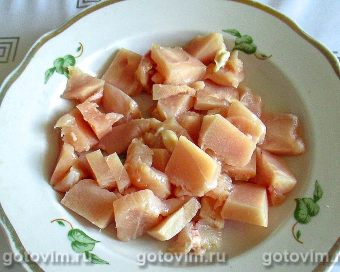 Фотографии рецепта Куриная грудка в духовке с сыром, грибами и помидорами, 01 Куриная грудка в духовке с сыром, грибами и помидорами, Шаг 01