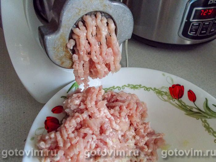 Фотографии рецепта Куриные котлеты с овощами и творогом, 01 Куриные котлеты с овощами и творогом, Шаг 01