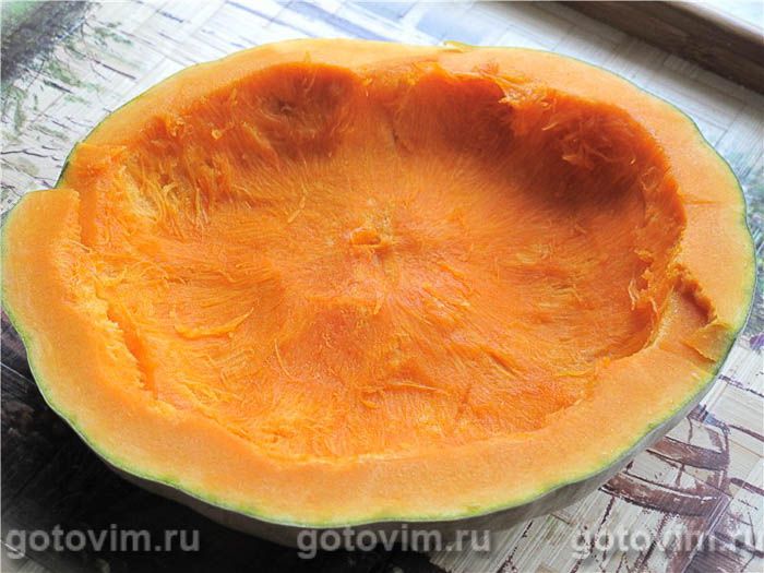 Фотографии рецепта Куриные окорочка, запеченные в тыкве, 01 Куриные окорочка, запеченные в тыкве, Шаг 01