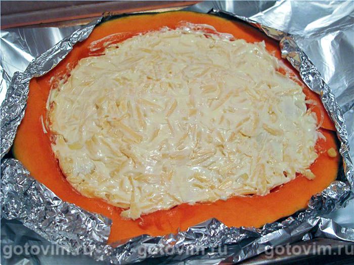 Фотографии рецепта Куриные окорочка, запеченные в тыкве, 05 Куриные окорочка, запеченные в тыкве, Шаг 05