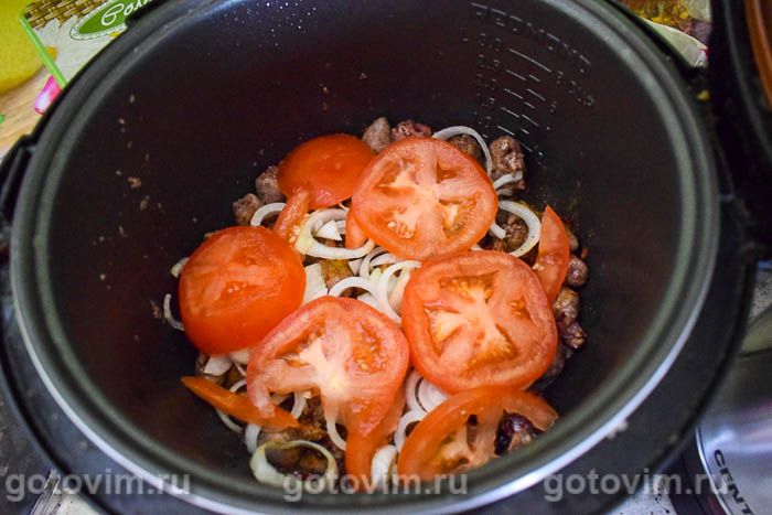 Фотографии рецепта Куриные сердечки с майонезом в мультиварке, 04 Куриные сердечки с майонезом в мультиварке, Шаг 04