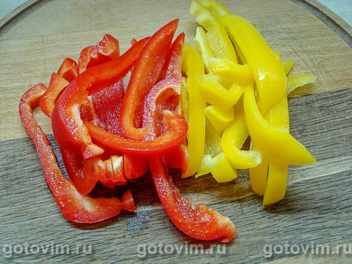 Фотографии рецепта Куриный шашлык в кружевном блинчике, 03 Куриный шашлык в кружевном блинчике, Шаг 03