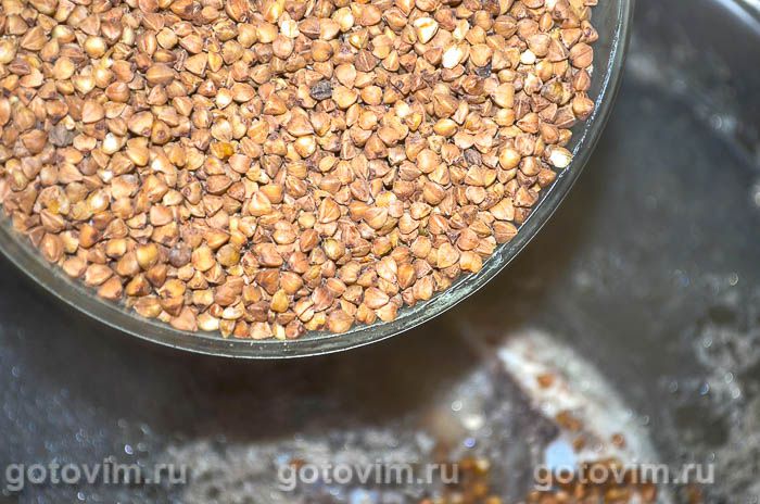 Фотографии рецепта Гречневый суп с курицей, 04 Гречневый суп с курицей, Шаг 04