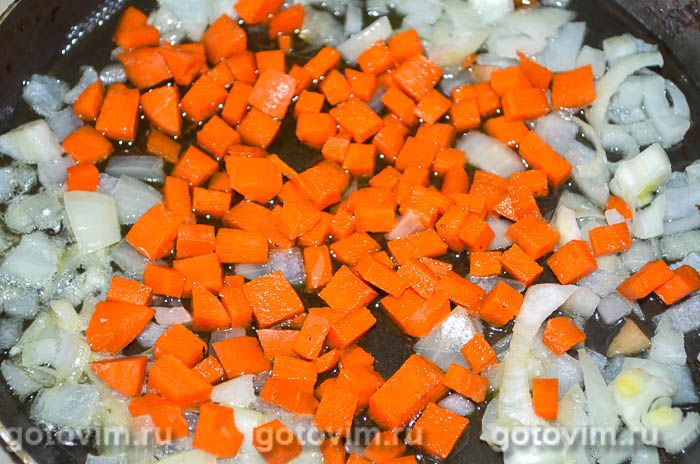 Фотографии рецепта Гречневый суп с курицей, 05 Гречневый суп с курицей, Шаг 05