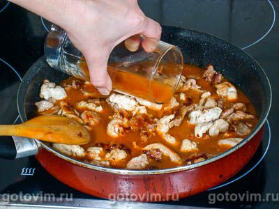 Фотографии рецепта Курица с ананасами, 02 Курица с ананасами, Шаг 02
