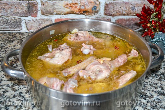 Фотографии рецепта Курица с рисом кабидела (cabidela rice), 04 Курица с рисом кабидела (cabidela rice), Шаг 04