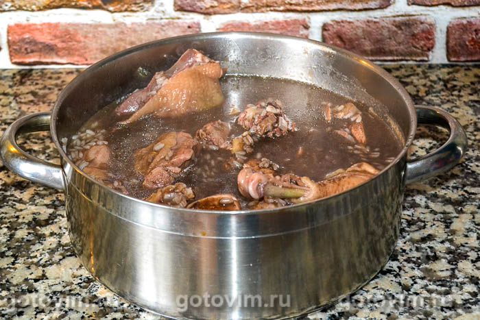 Фотографии рецепта Курица с рисом кабидела (cabidela rice), 06 Курица с рисом кабидела (cabidela rice), Шаг 06