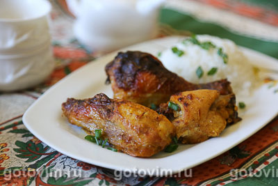   (Tandoori Chicken). -