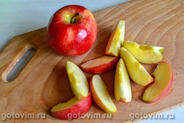 Фотографии рецепта Курица в имбирном маринаде с яблоками и апельсином, 02 Курица в имбирном маринаде с яблоками и апельсином, Шаг 02