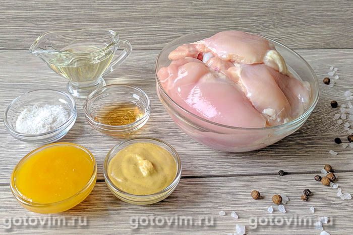 Фотографии рецепта Куриные бедра в медово-горчичном соусе, 01 Куриные бедра в медово-горчичном соусе, Шаг 01
