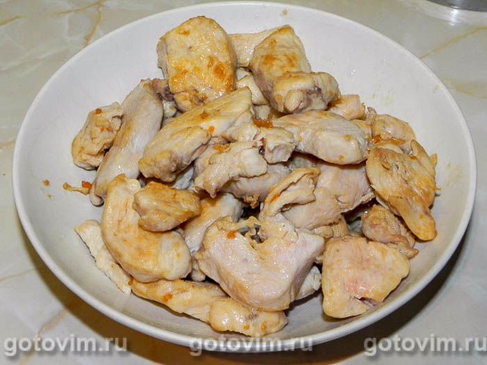 Фотографии рецепта Курица в соусе карри с соевыми бобами, 01 Курица в соусе карри с соевыми бобами, Шаг 01