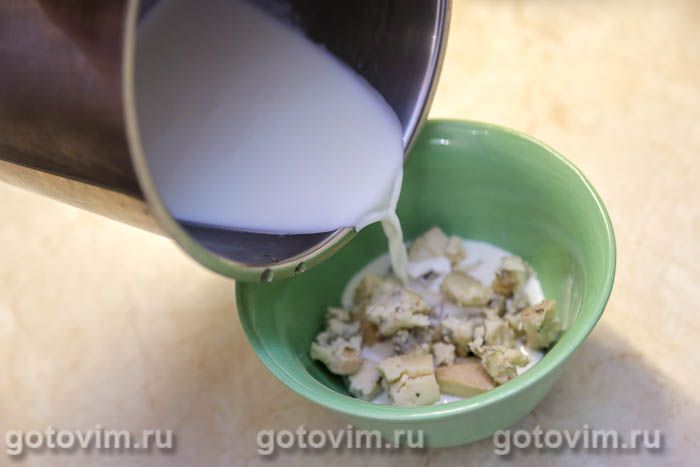 Фотографии рецепта Куриные бедра с сырным соусом горгонзола и грецкими орехами, 04 Куриные бедра с сырным соусом горгонзола и грецкими орехами, Шаг 04