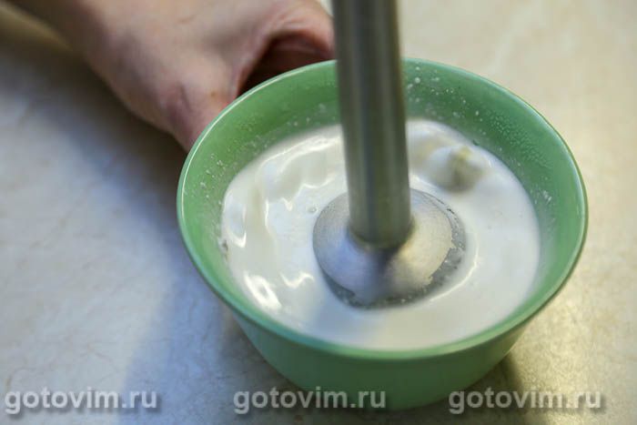 Фотографии рецепта Куриные бедра с сырным соусом горгонзола и грецкими орехами, 06 Куриные бедра с сырным соусом горгонзола и грецкими орехами, Шаг 06