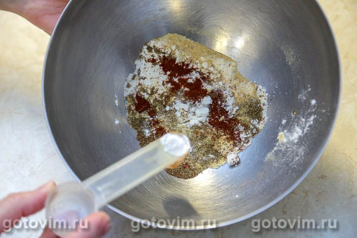 Фотографии рецепта Куриные крылышки в панировке с разрыхлителем во фритюре, 02 Куриные крылышки в панировке с разрыхлителем во фритюре, Шаг 02